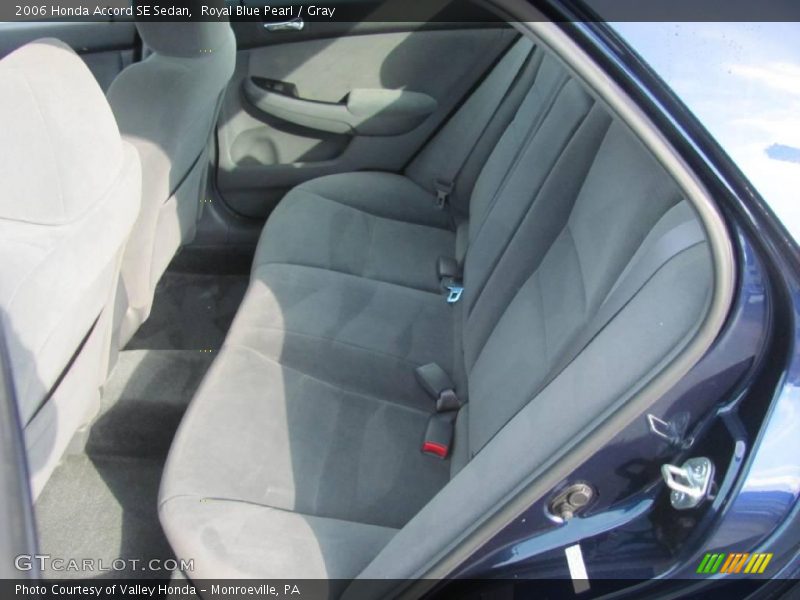 Royal Blue Pearl / Gray 2006 Honda Accord SE Sedan