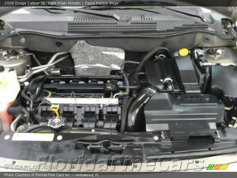 Light Khaki Metallic / Pastel Pebble Beige 2008 Dodge Caliber SE