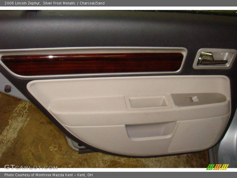 Silver Frost Metallic / Charcoal/Sand 2006 Lincoln Zephyr