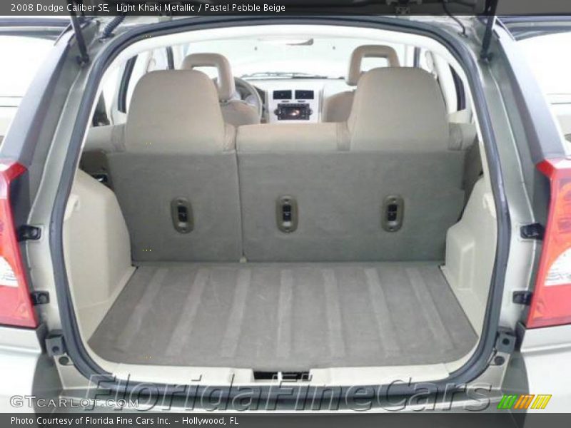 Light Khaki Metallic / Pastel Pebble Beige 2008 Dodge Caliber SE