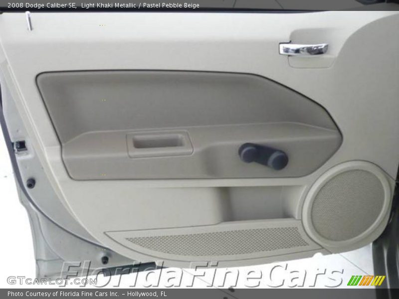 Light Khaki Metallic / Pastel Pebble Beige 2008 Dodge Caliber SE