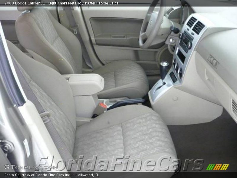 Light Khaki Metallic / Pastel Pebble Beige 2008 Dodge Caliber SE