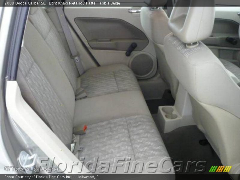 Light Khaki Metallic / Pastel Pebble Beige 2008 Dodge Caliber SE