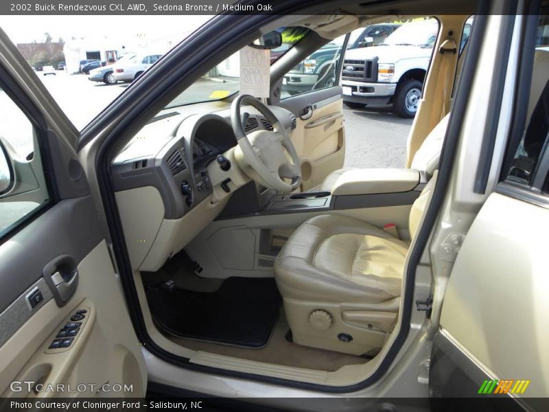 Sedona Bronze / Medium Oak 2002 Buick Rendezvous CXL AWD