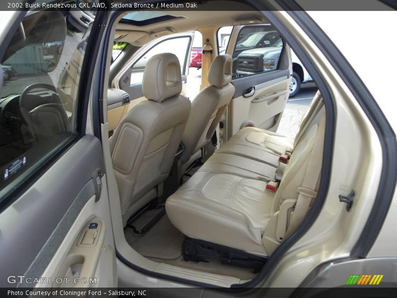 Sedona Bronze / Medium Oak 2002 Buick Rendezvous CXL AWD