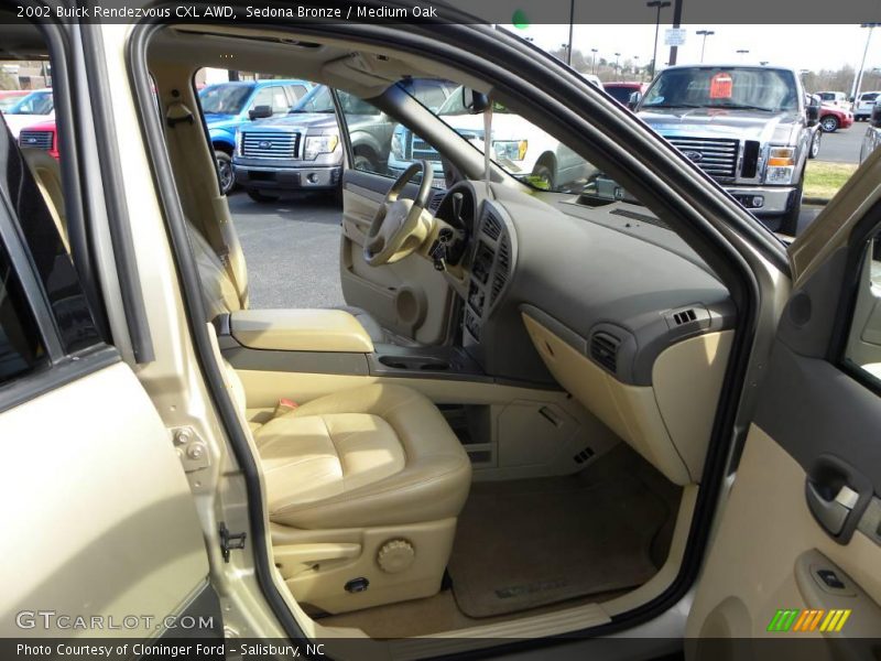 Sedona Bronze / Medium Oak 2002 Buick Rendezvous CXL AWD