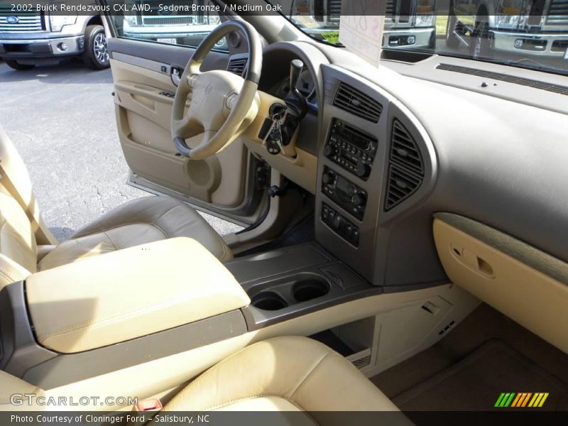 Sedona Bronze / Medium Oak 2002 Buick Rendezvous CXL AWD