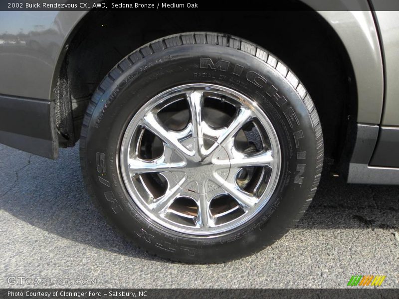 Sedona Bronze / Medium Oak 2002 Buick Rendezvous CXL AWD