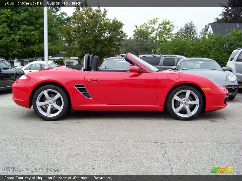 Guards Red / Black 2008 Porsche Boxster