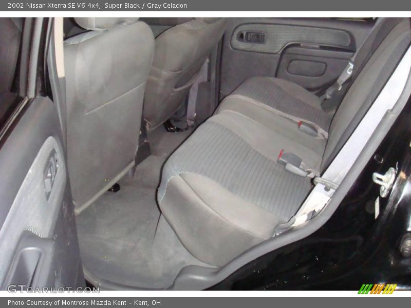 Super Black / Gray Celadon 2002 Nissan Xterra SE V6 4x4