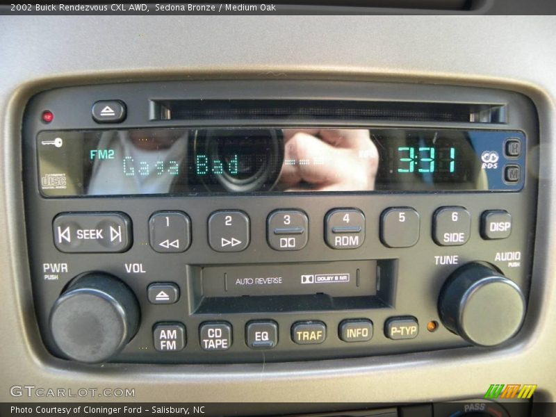 Sedona Bronze / Medium Oak 2002 Buick Rendezvous CXL AWD