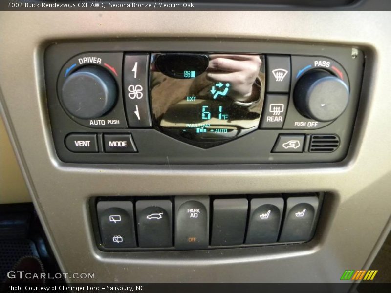 Sedona Bronze / Medium Oak 2002 Buick Rendezvous CXL AWD