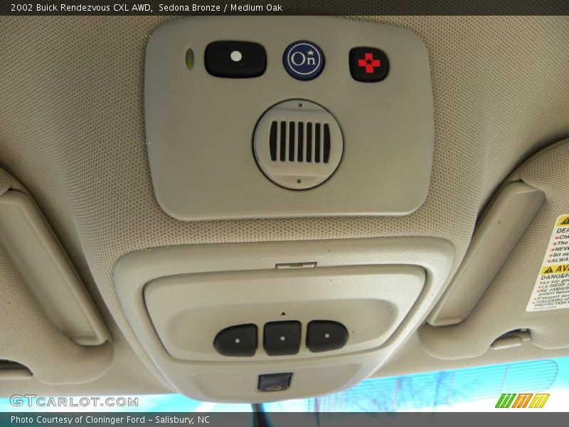 Sedona Bronze / Medium Oak 2002 Buick Rendezvous CXL AWD