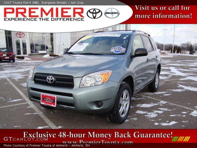 Everglade Metallic / Ash Gray 2007 Toyota RAV4 4WD
