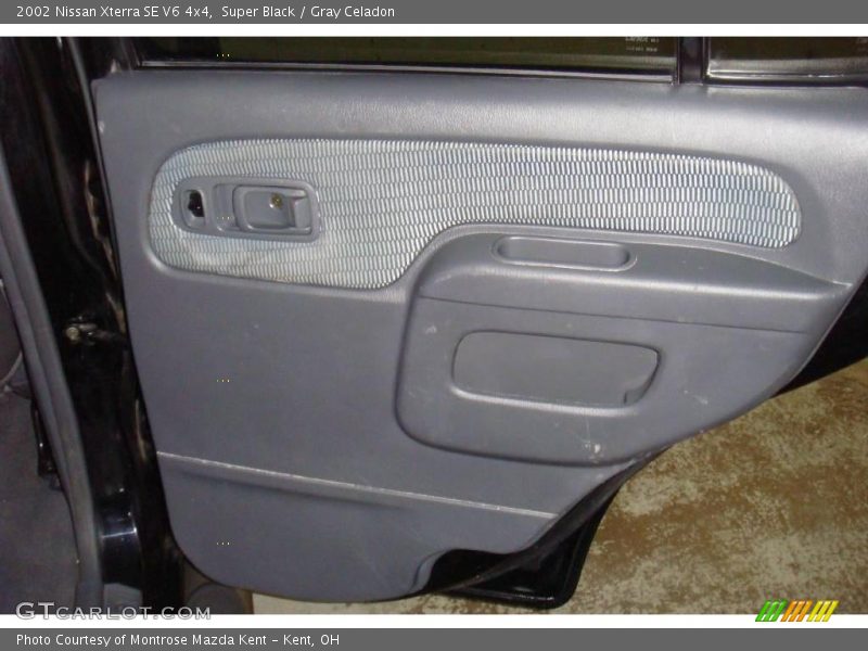 Super Black / Gray Celadon 2002 Nissan Xterra SE V6 4x4