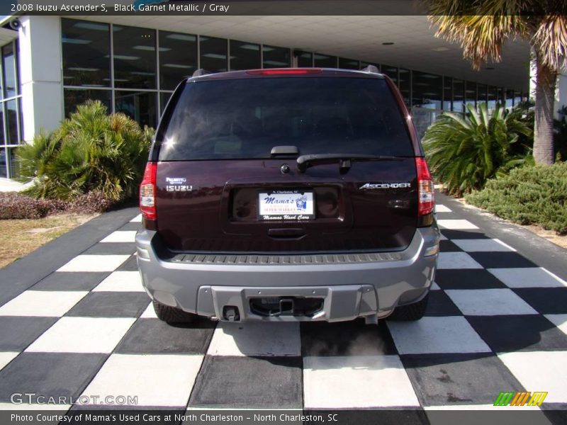 Black Garnet Metallic / Gray 2008 Isuzu Ascender S