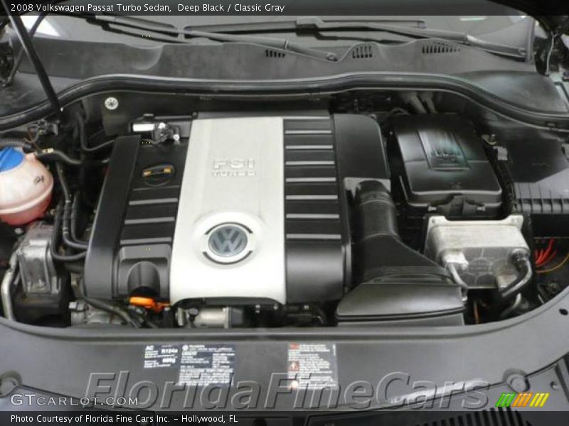 Deep Black / Classic Gray 2008 Volkswagen Passat Turbo Sedan