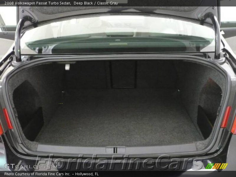 Deep Black / Classic Gray 2008 Volkswagen Passat Turbo Sedan