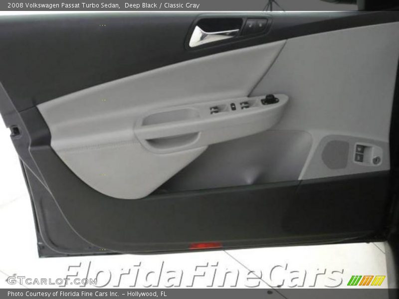 Deep Black / Classic Gray 2008 Volkswagen Passat Turbo Sedan