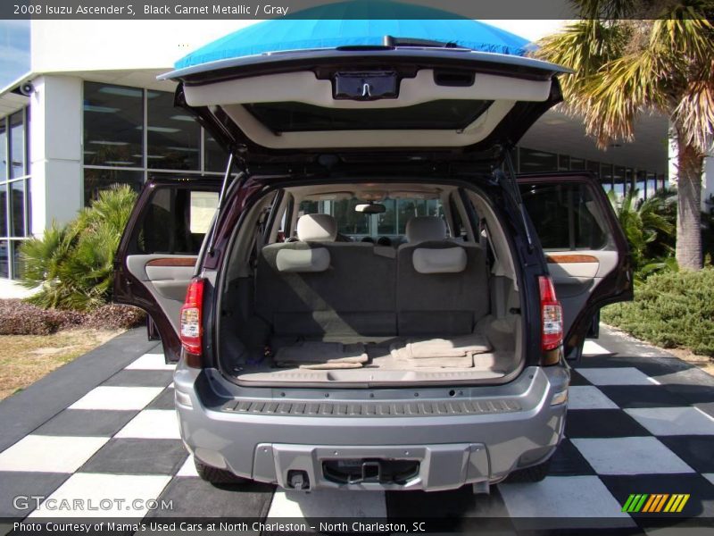 Black Garnet Metallic / Gray 2008 Isuzu Ascender S