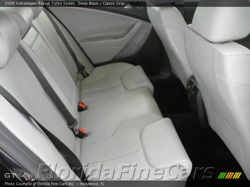 Deep Black / Classic Gray 2008 Volkswagen Passat Turbo Sedan