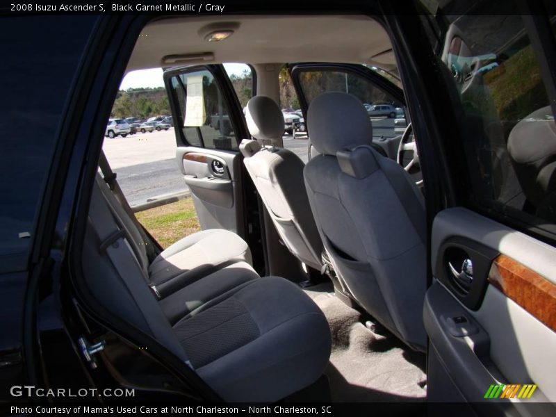 Black Garnet Metallic / Gray 2008 Isuzu Ascender S