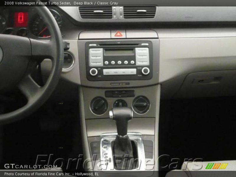 Deep Black / Classic Gray 2008 Volkswagen Passat Turbo Sedan