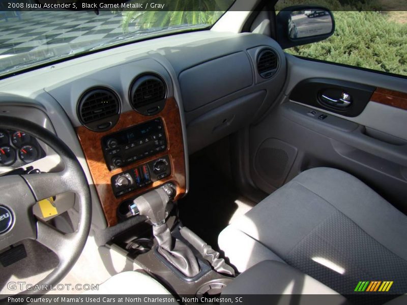 Black Garnet Metallic / Gray 2008 Isuzu Ascender S