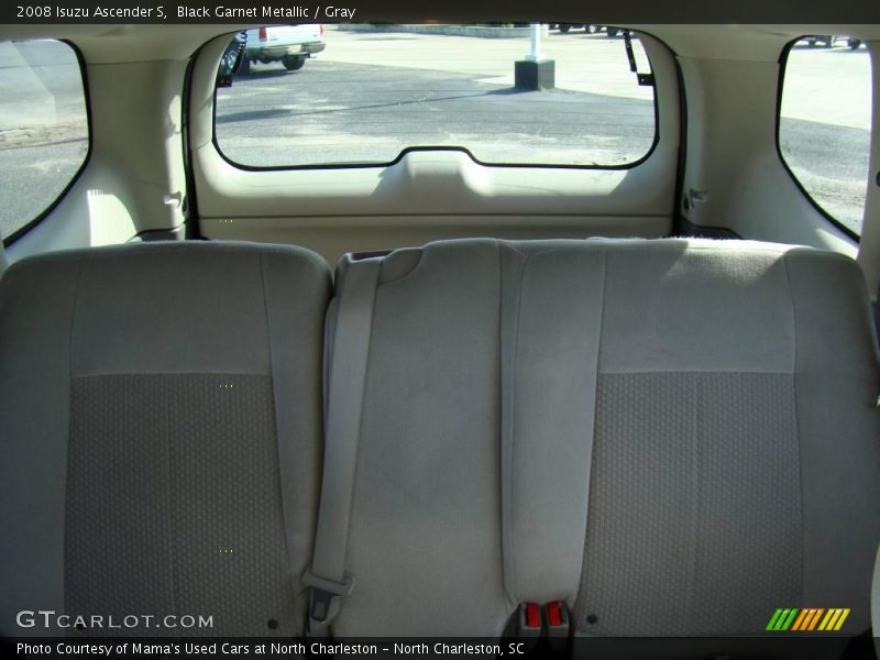 Black Garnet Metallic / Gray 2008 Isuzu Ascender S