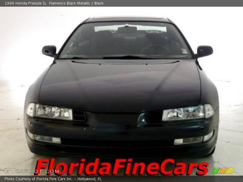 Flamenco Black Metallic / Black 1996 Honda Prelude Si