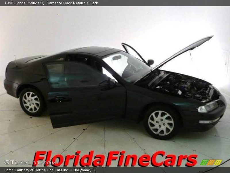 Flamenco Black Metallic / Black 1996 Honda Prelude Si