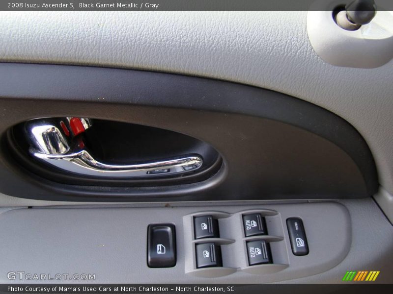 Black Garnet Metallic / Gray 2008 Isuzu Ascender S