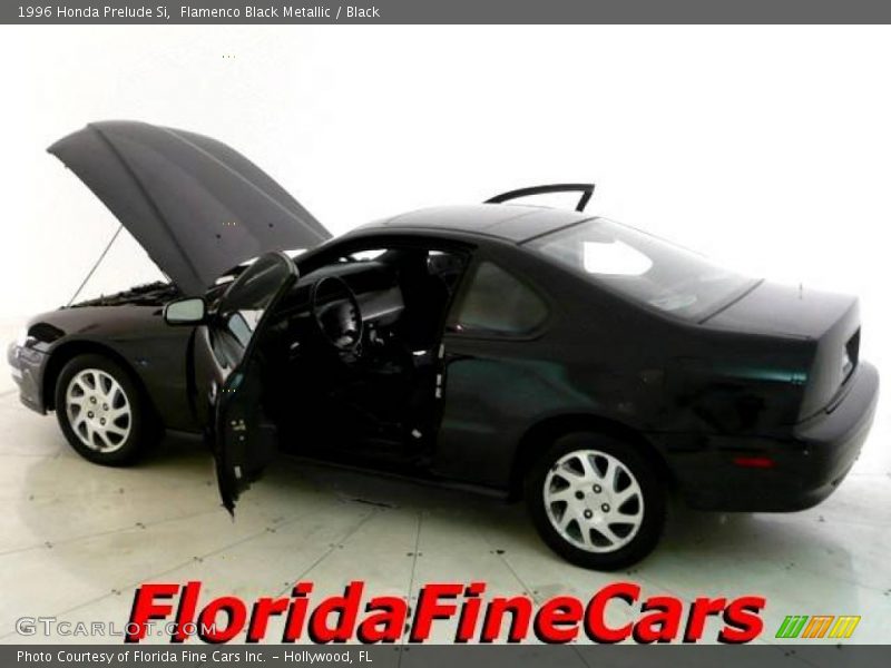 Flamenco Black Metallic / Black 1996 Honda Prelude Si