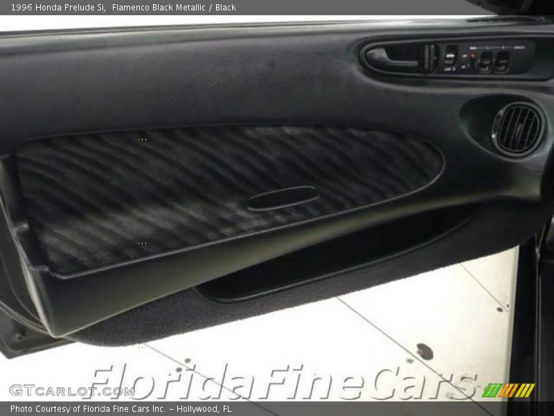 Flamenco Black Metallic / Black 1996 Honda Prelude Si