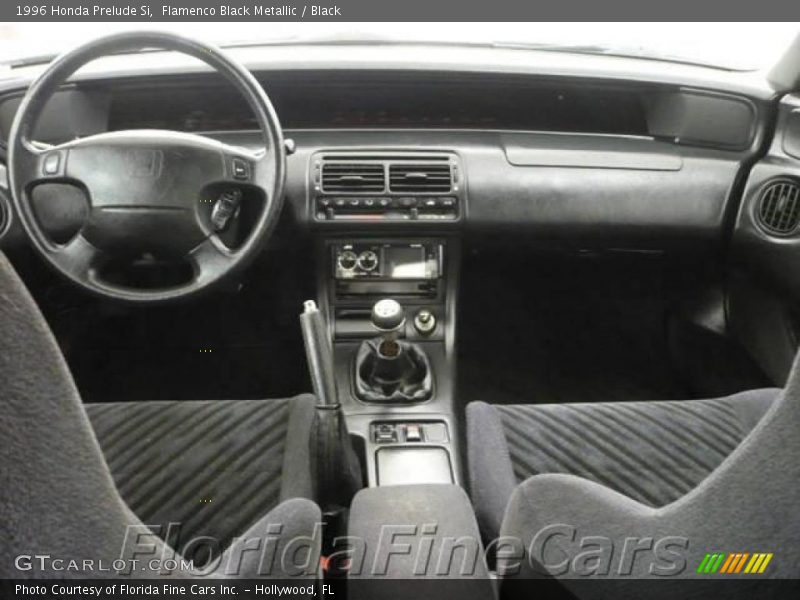 Flamenco Black Metallic / Black 1996 Honda Prelude Si