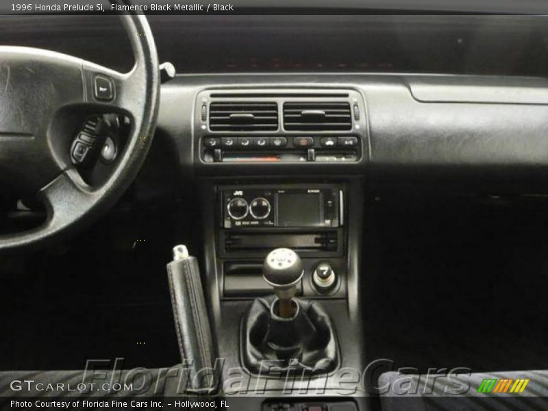 Flamenco Black Metallic / Black 1996 Honda Prelude Si