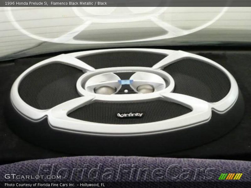 Flamenco Black Metallic / Black 1996 Honda Prelude Si