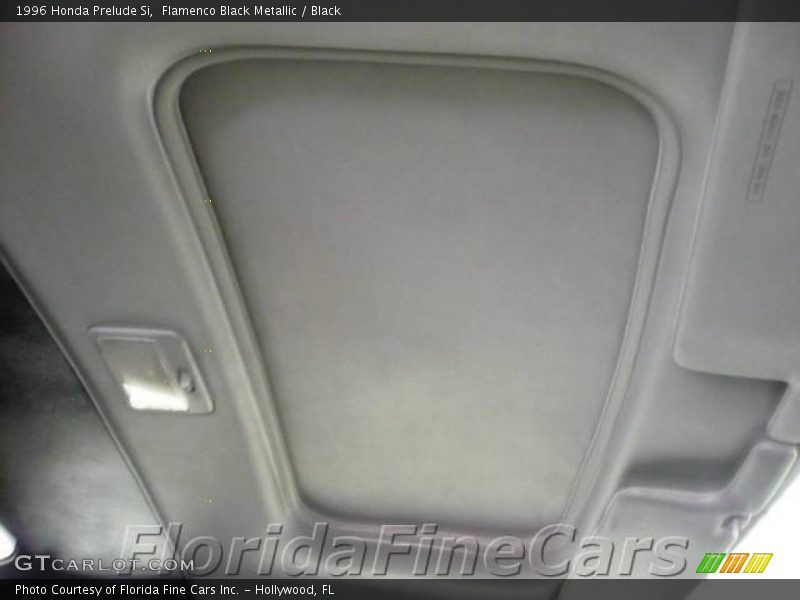 Flamenco Black Metallic / Black 1996 Honda Prelude Si