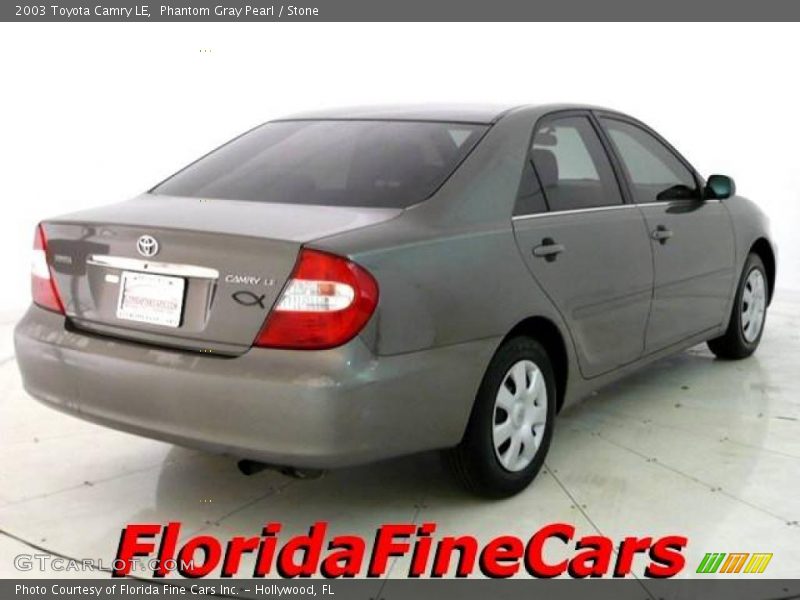 Phantom Gray Pearl / Stone 2003 Toyota Camry LE