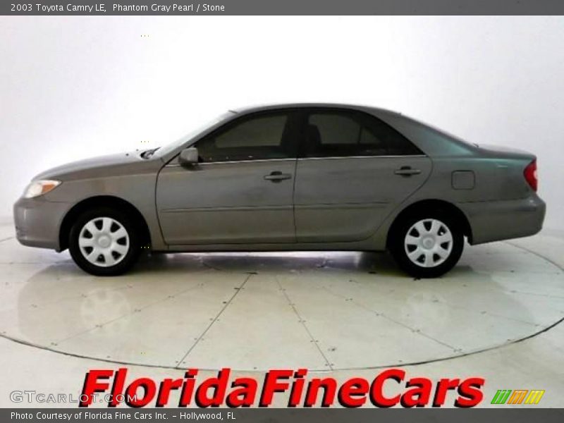 Phantom Gray Pearl / Stone 2003 Toyota Camry LE
