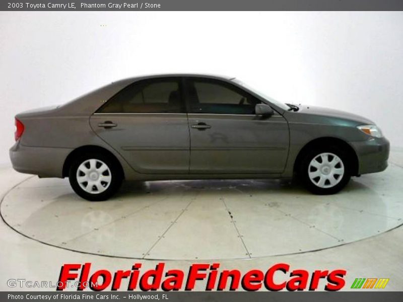 Phantom Gray Pearl / Stone 2003 Toyota Camry LE