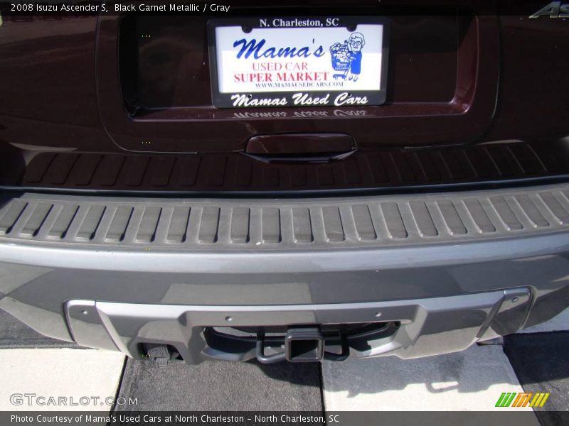 Black Garnet Metallic / Gray 2008 Isuzu Ascender S