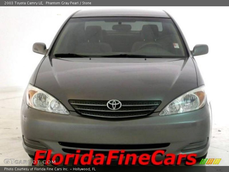 Phantom Gray Pearl / Stone 2003 Toyota Camry LE