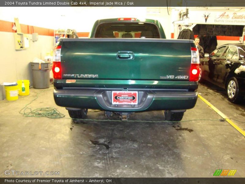 Imperial Jade Mica / Oak 2004 Toyota Tundra Limited Double Cab 4x4