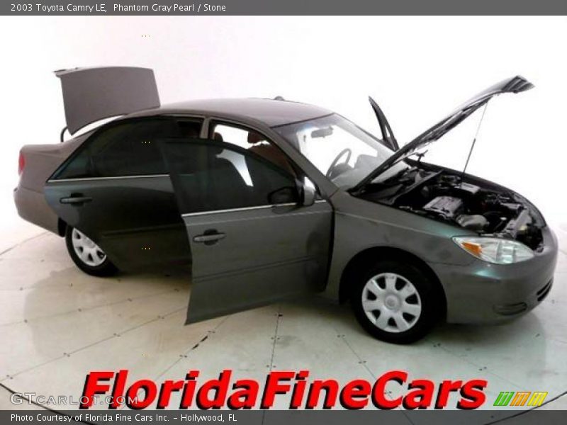Phantom Gray Pearl / Stone 2003 Toyota Camry LE