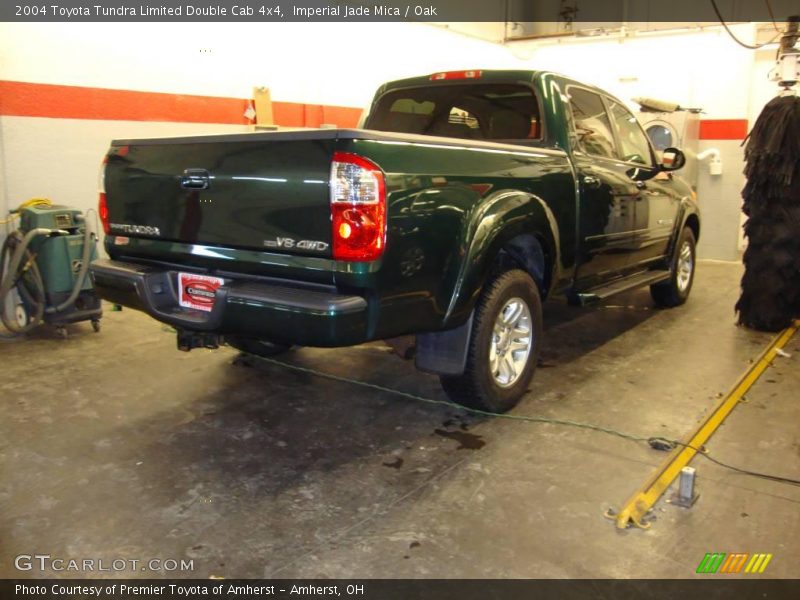 Imperial Jade Mica / Oak 2004 Toyota Tundra Limited Double Cab 4x4