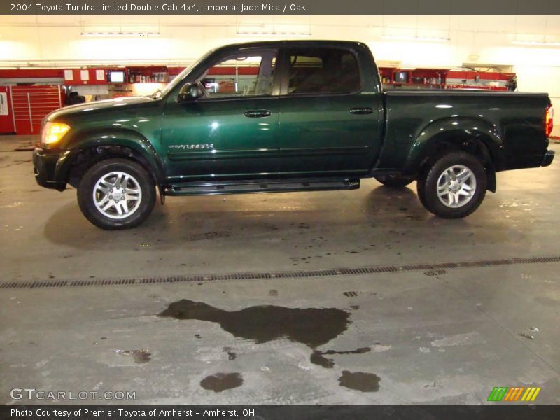 Imperial Jade Mica / Oak 2004 Toyota Tundra Limited Double Cab 4x4