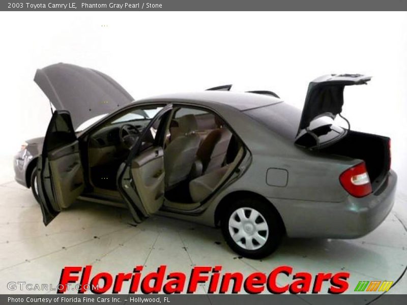 Phantom Gray Pearl / Stone 2003 Toyota Camry LE