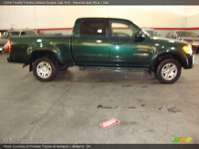 Imperial Jade Mica / Oak 2004 Toyota Tundra Limited Double Cab 4x4