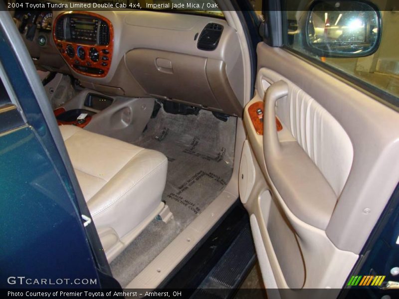 Imperial Jade Mica / Oak 2004 Toyota Tundra Limited Double Cab 4x4
